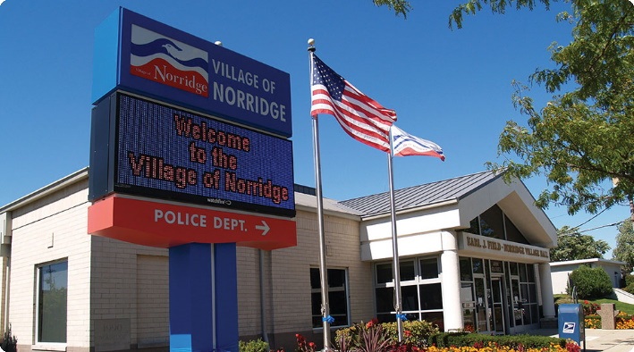 image of the village of Norridge